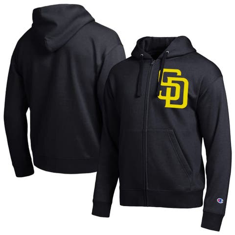 Men's Champion Black San Diego Padres All-Star Full-Zip Hoodie