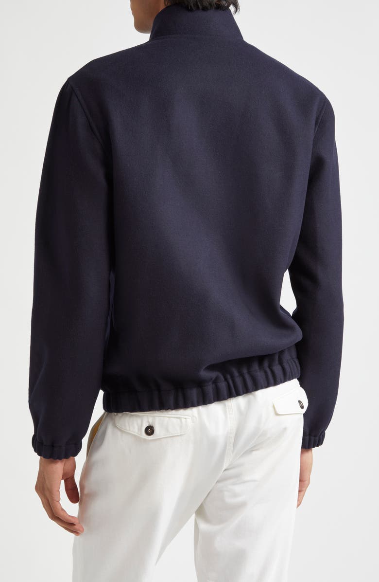 Eleventy Wool Double Face Jacket, Alternate, color, Navy Blue