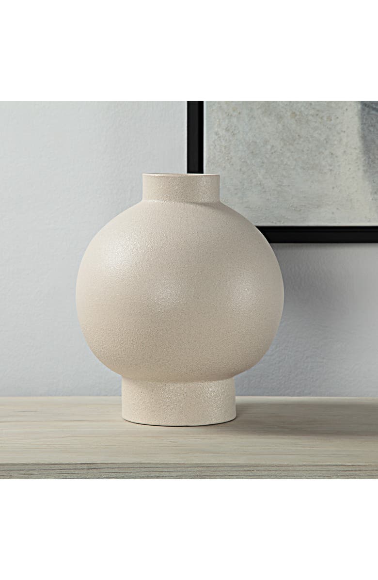 Renwil Lamoureux Ceramic Vase, Alternate, color, Cream