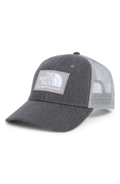 The North Face Mudder Trucker Hat In Tnf Medium Grey Heather