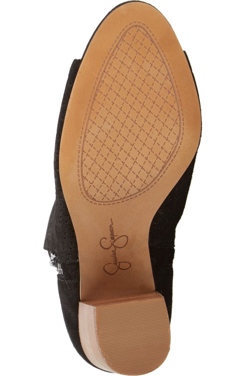 Jessica Simpson 'Keris' Open Toe Bootie, Alternate, color,