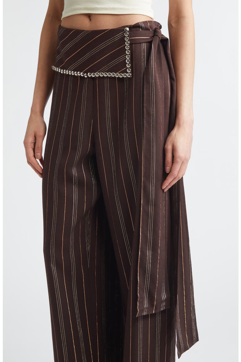 Blanche Pants, Alternate, color, DARK BROWN