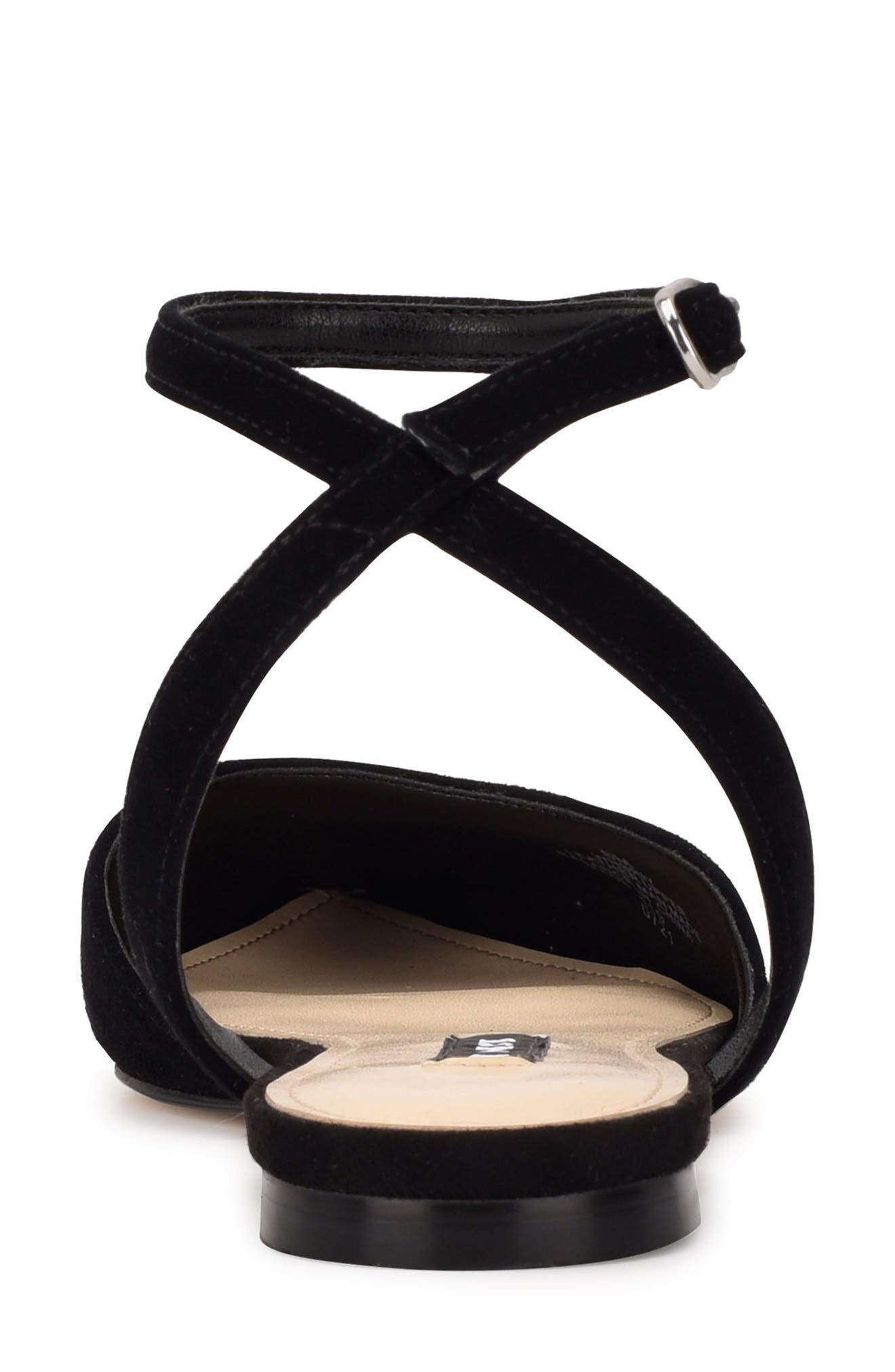 Nine West Briy Ankle Strap Flat, Alternate, color, 
