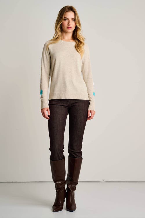 Lisa Todd Love Affairs Cotton Sweater In Brown