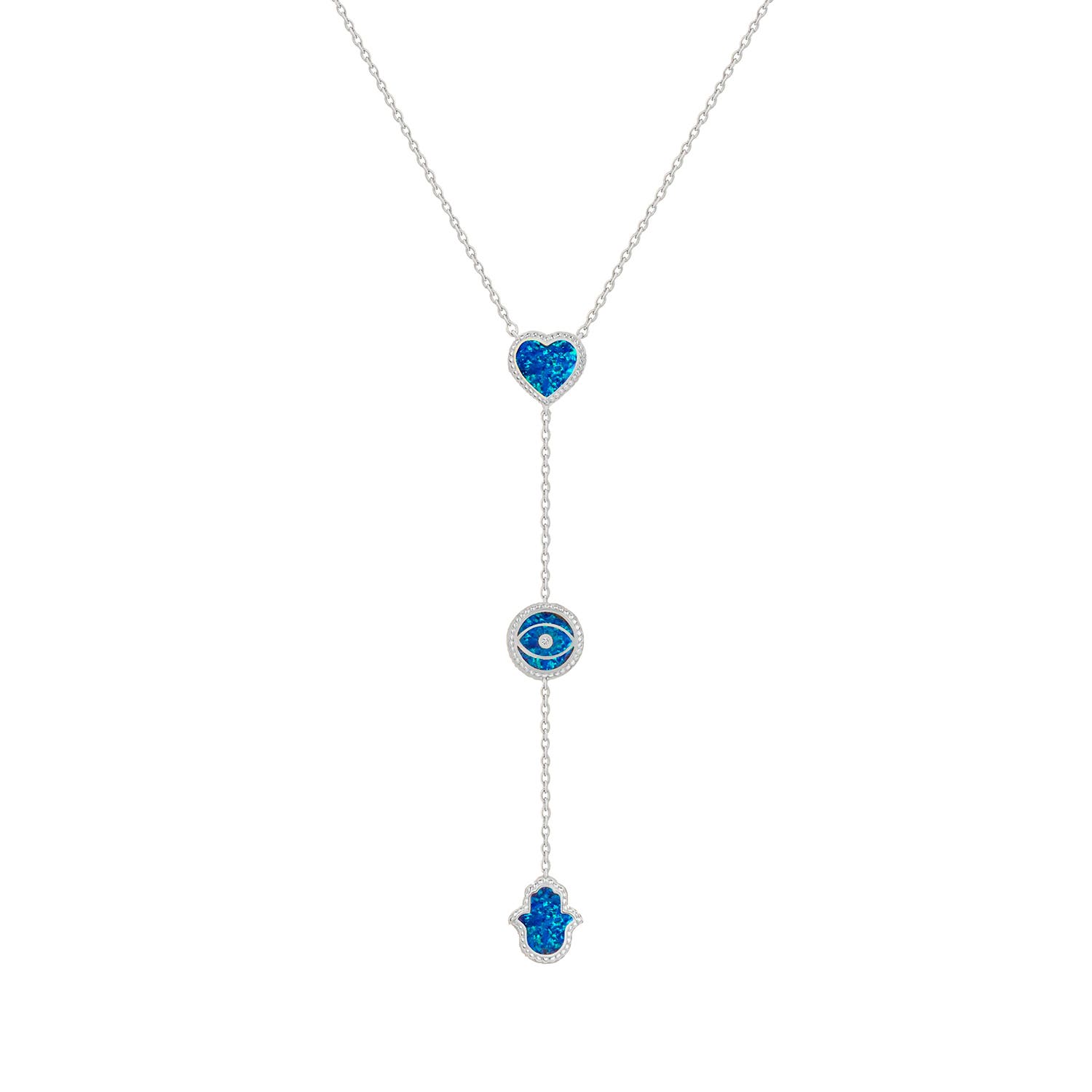 selected Silver/Blue
