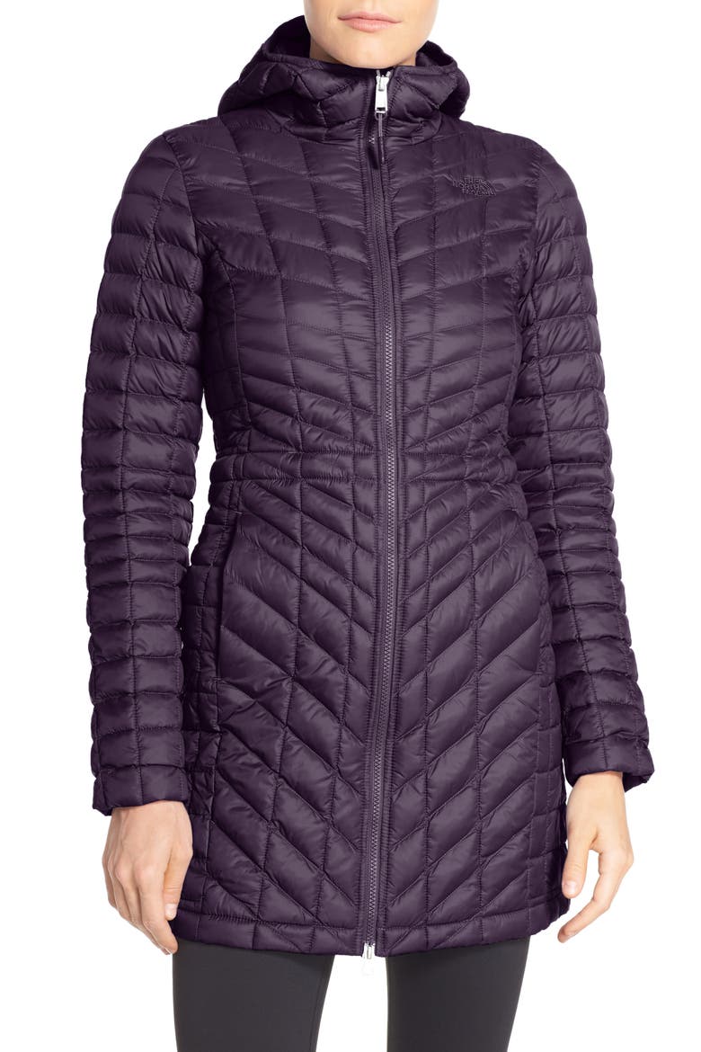 ThermoBall™ PrimaLoft® Hooded Parka, Main, color, DARK EGGPLANT PURPLE