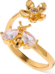 LA MENO Golden Honey Ring