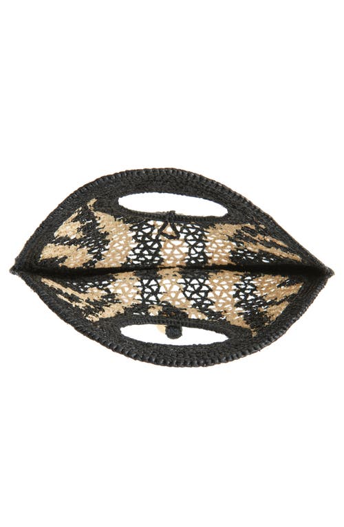 Jacquemus Le Petit Round Spiaggia Raffia Tote Bag