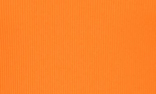 Shop Becca V-neck Underbust One Piece Swimsuit In Orange Bur