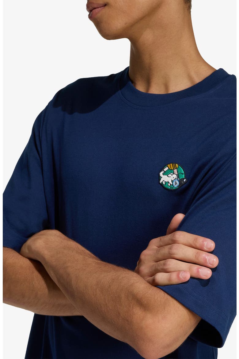 Animal Pop Patch T-Shirt, Alternate, color, NIGHT INDIGO
