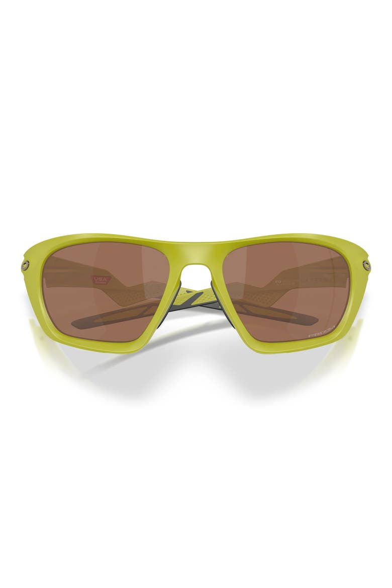 Lateralis 60mm Rectangle Sunglasses, Alternate, color, MATTE CACTUS / PRIZM TUNGSTEN