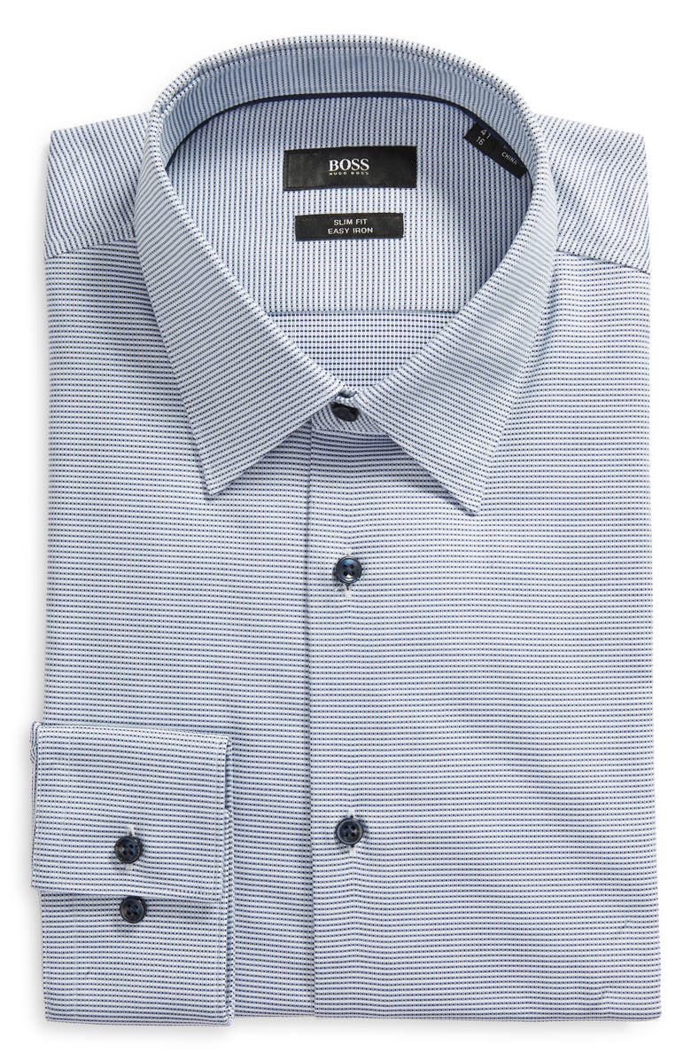 BOSS Jano Slim Fit Dress Shirt, Main, color, 