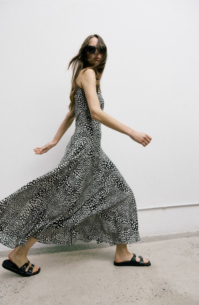 rag & bone Rue Slide Sandal, Alternate, color, Black