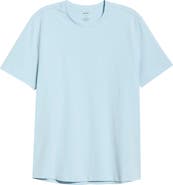 Open Edit Crewneck Stretch Cotton T-Shirt