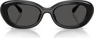 COACH 54mm Pillow Oval Sunglasses