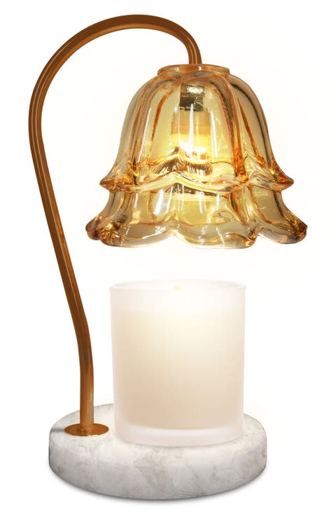 Marble Base Lamp Candle Warmer