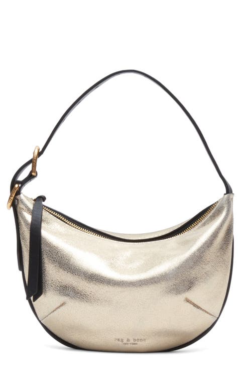 Small Mercer Leather Hobo Bag