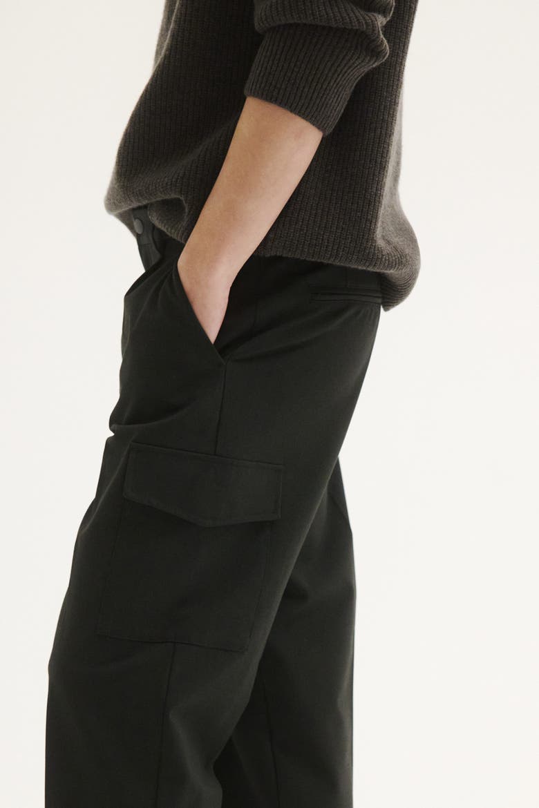 Four-way Stretch Regular-fit Cargo Pants, Alternate, color, Dark green