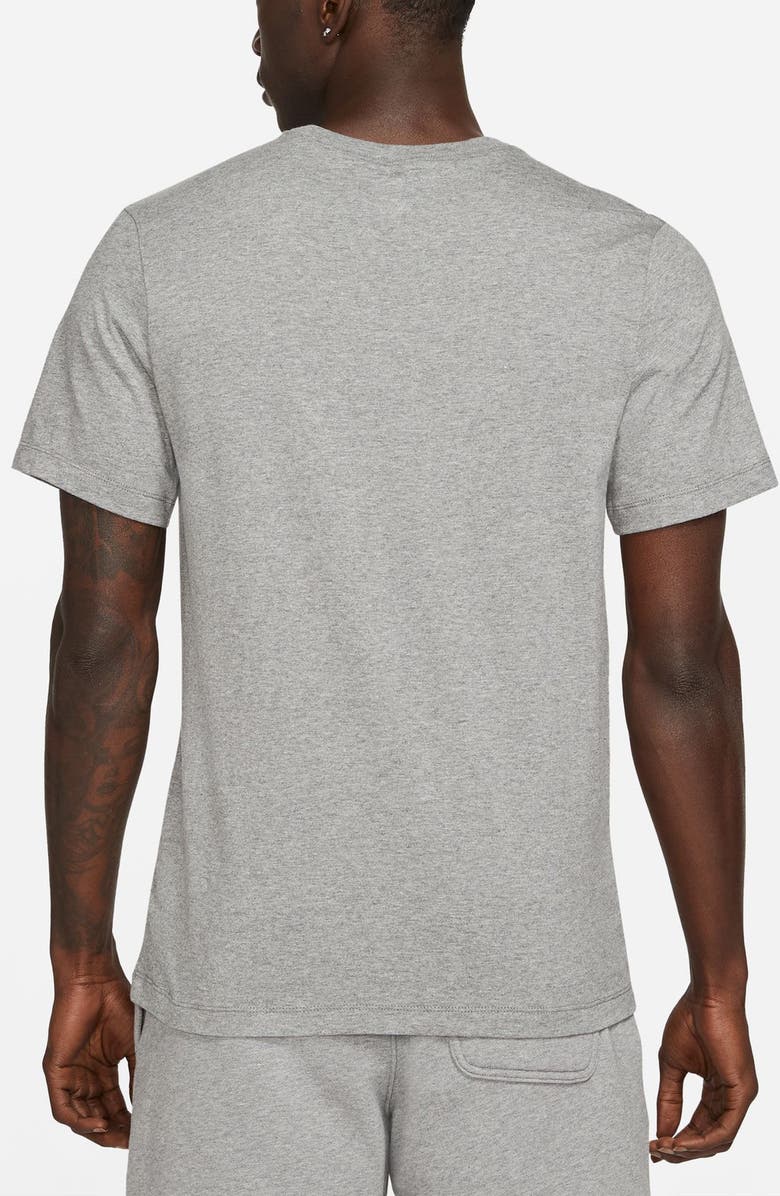 Jordan Jumpman Embroidered T-Shirt, Alternate, color, Carbon Heather/ Black