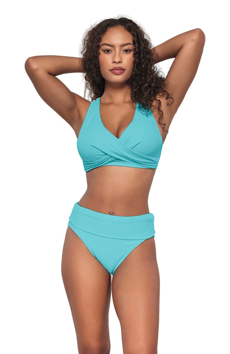 Pacifica by Sunsets Mirabella Bikini Swimsuit Top - F Cup, Main, color, Pool Party