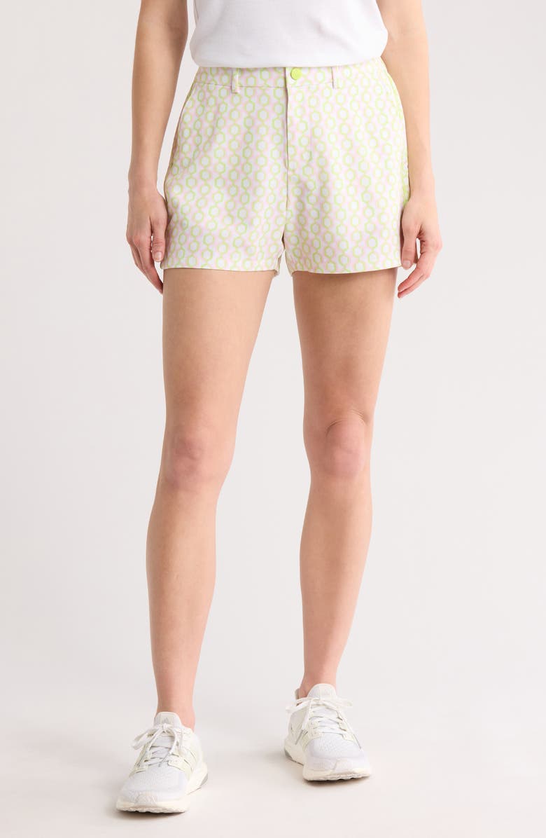Original Penguin Geo Print Shorts, Main, color,