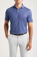 Peter Millar Tenuto Microprint Crown Crafted Performance Jersey Golf Polo