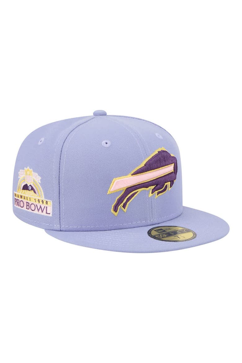 Men's New Era Light Purple Buffalo Bills Lavender Bloom 59FIFTY Fitted Hat, Main, color, Light Purple