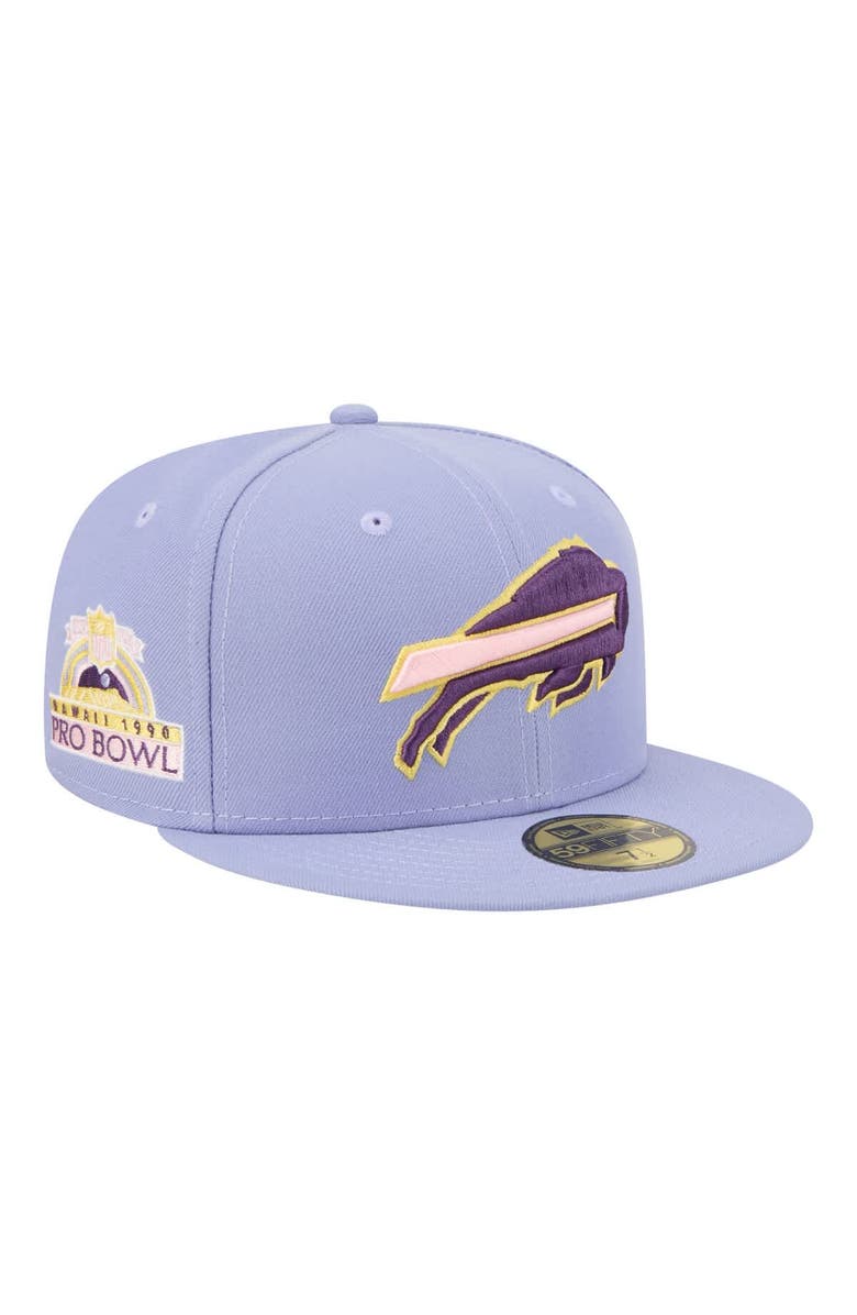 New Era Men's New Era Light Purple Buffalo Bills Lavender Bloom 59FIFTY Fitted Hat, Main, color, Light Purple