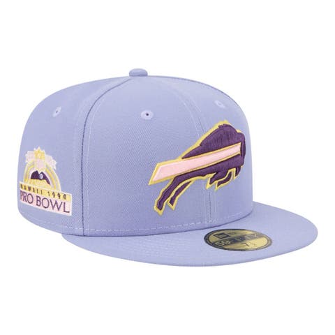 Men's New Era Light Purple Buffalo Bills Lavender Bloom 59FIFTY Fitted Hat