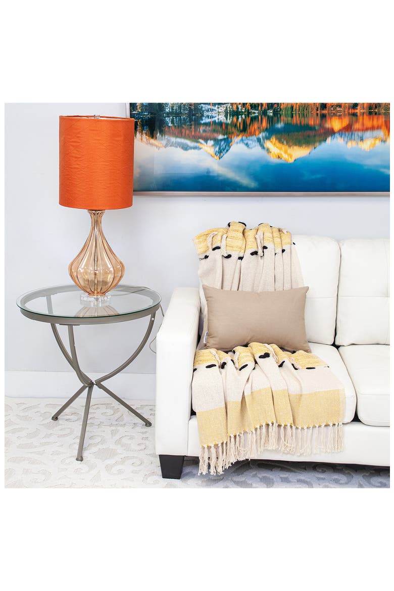 Oblong Throw Pillow, Alternate, color, BEIGE