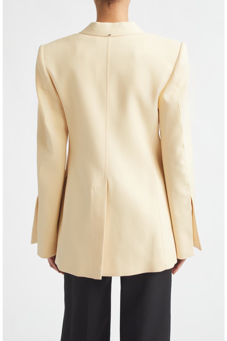 Gabardine Blazer, Alternate, color, VANILLA
