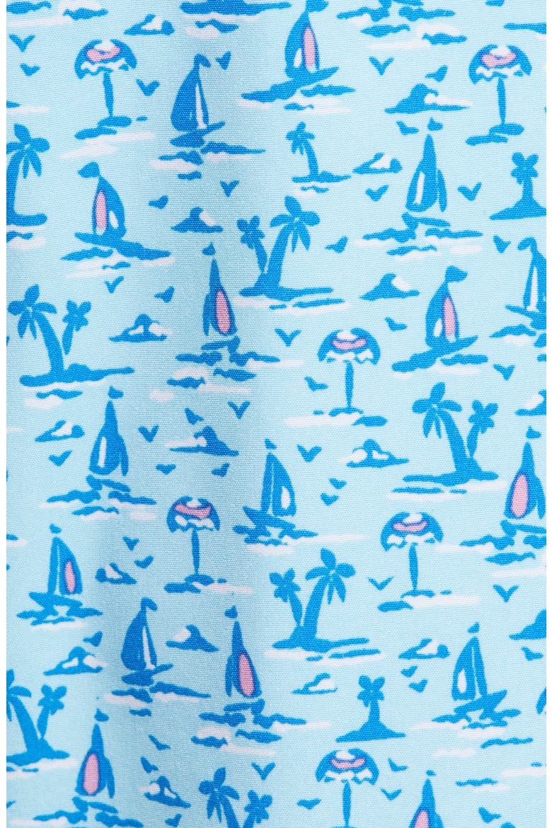Chappy Swim Trunks, Alternate, color, SEA SPLASH