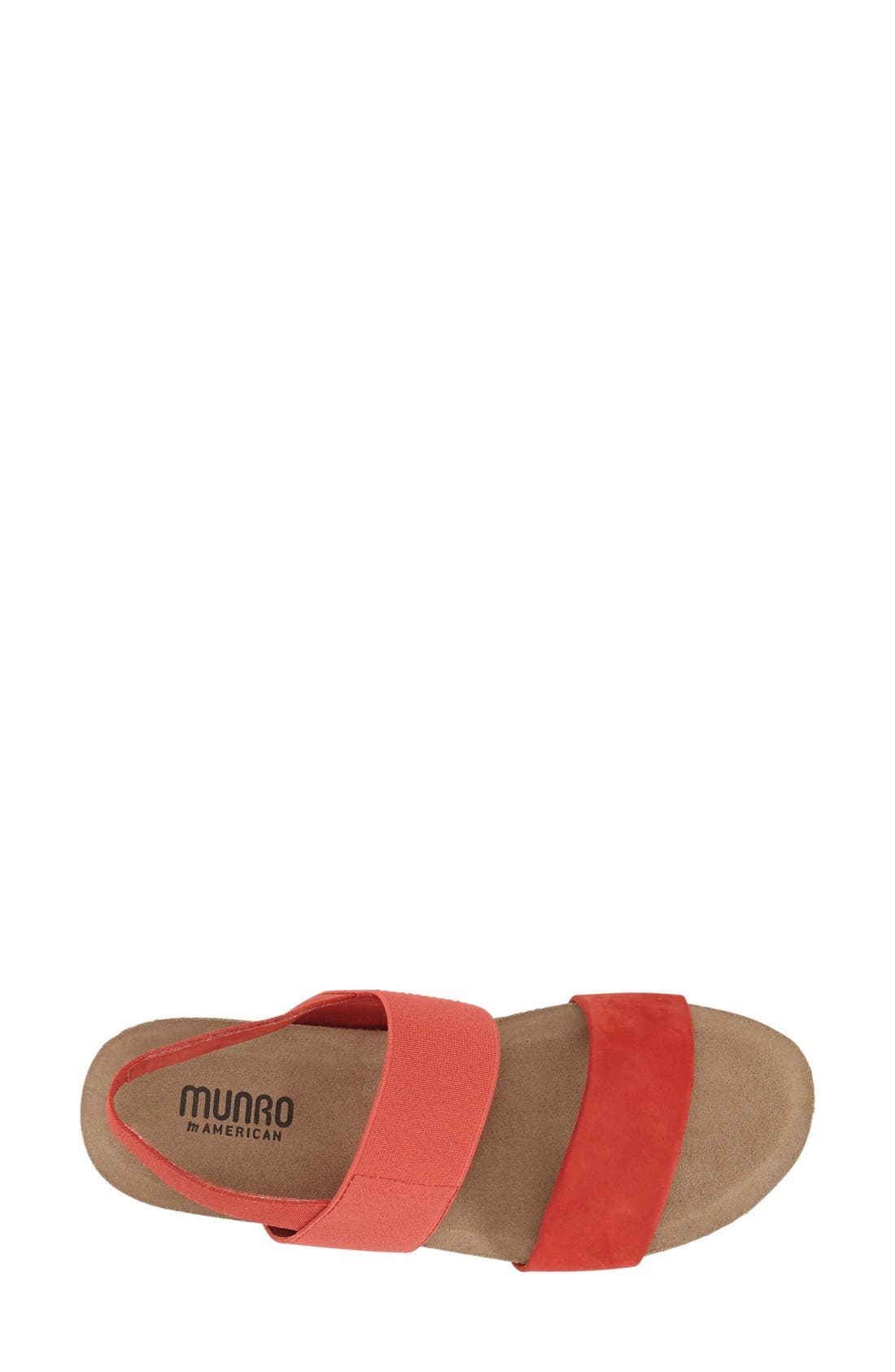 Pisces Sandal - Multiple Widths Available, Alternate, color, CORAL NUBUCK