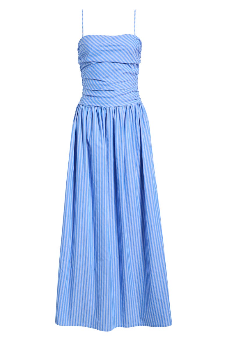 Portlligat Stripe Cotton Dress, Alternate, color, JOAO STRIPE AZULEJO BLUE