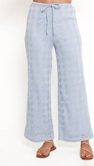 Petal & Pup Cora Pointelle Stitch Drawstring Pants
