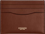 COACH Leather Card Case
