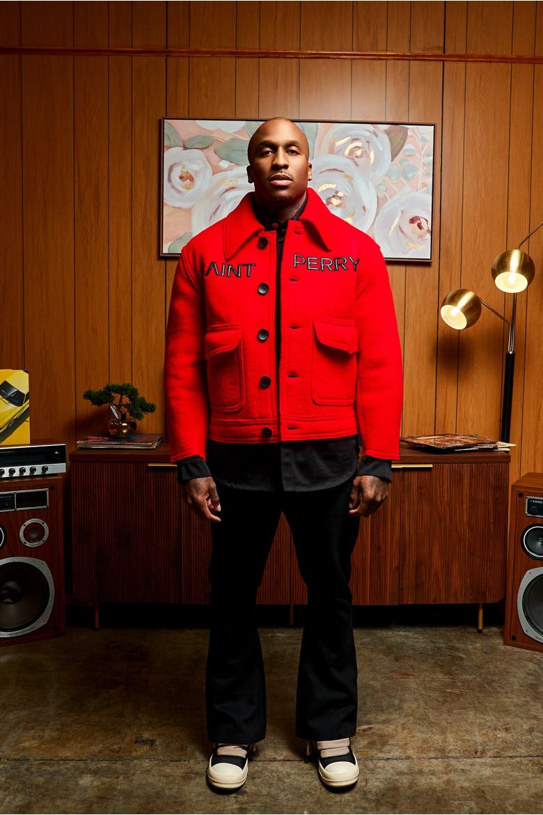 The Love Boxy Jacket, Alternate, color, Red