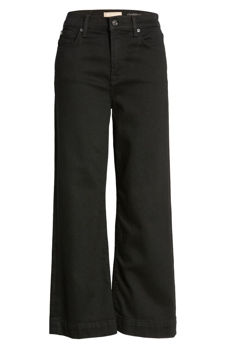 7 For All Mankind <sup>®</sup> Alexa Crop Wide Leg High Waist Jeans, Alternate, color,