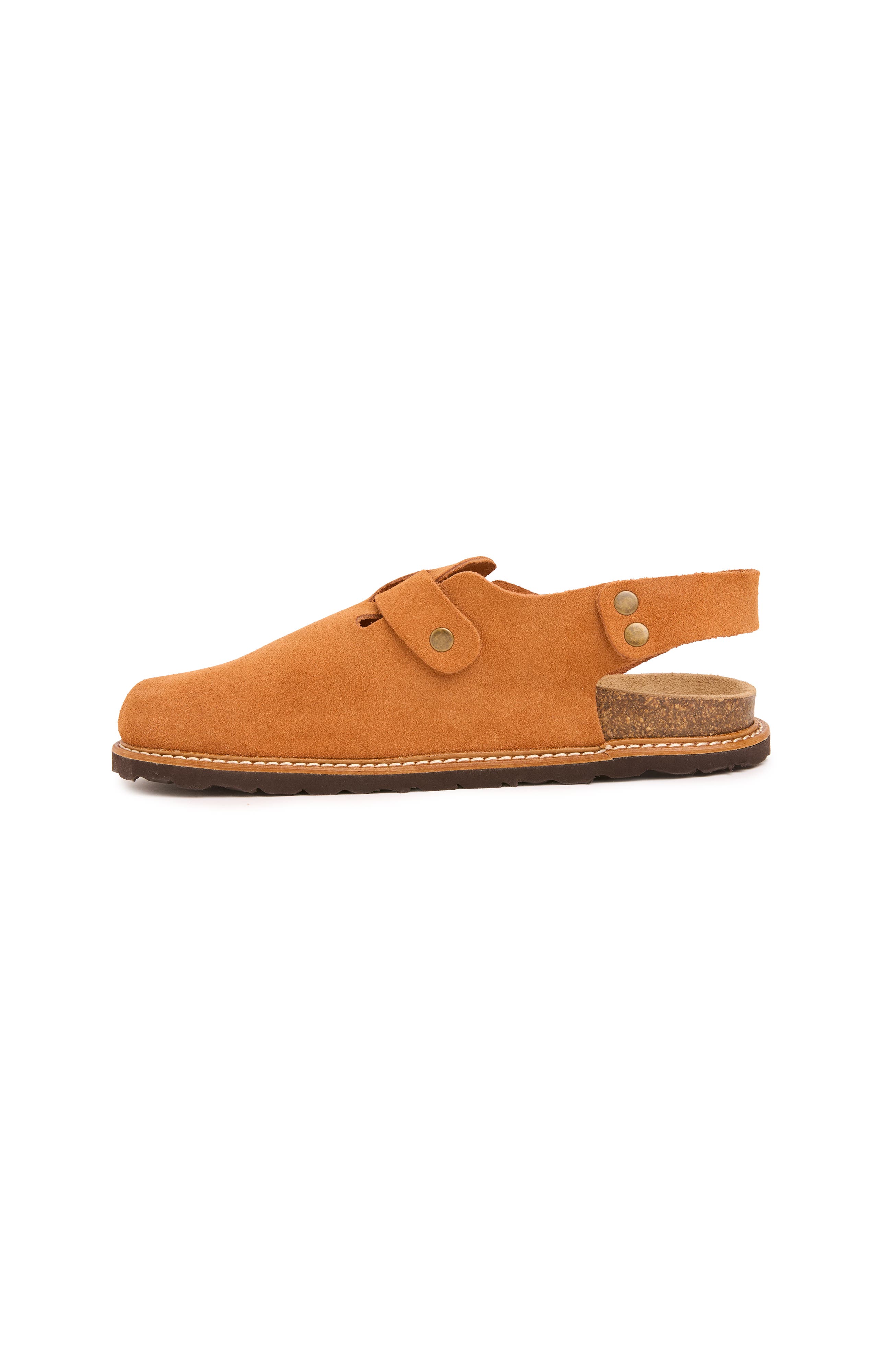 Welt Sole Sling Back Clogs, Alternate, color, Rust