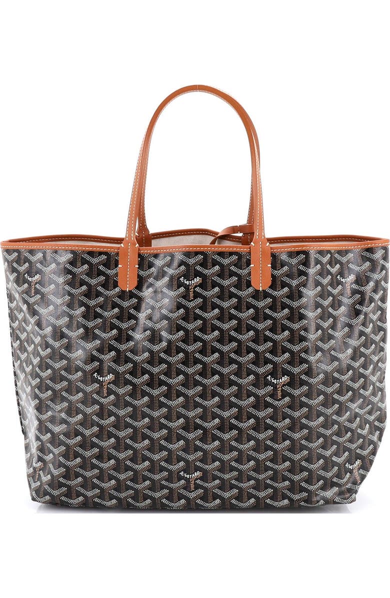 Pre-Owned Goyard Saint Louis Tote Coated Canvas PM, Alternate, color, Brown