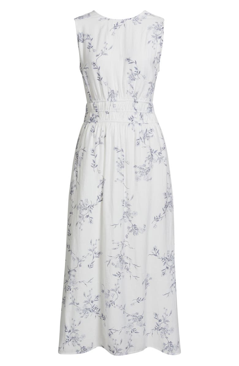 Cloth & Stone Floral Print Sleeveless Maxi Dress, Alternate, color, Blue Opal Floral