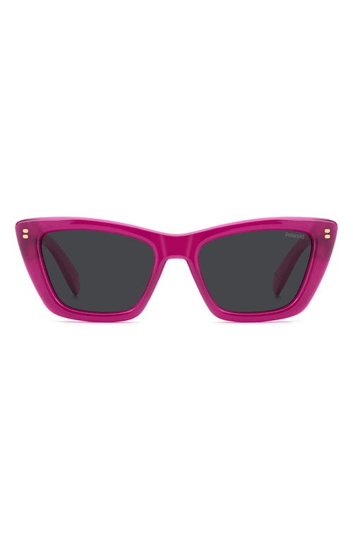 Polaroid 54mm Polarized Cat Eye Sunglasses