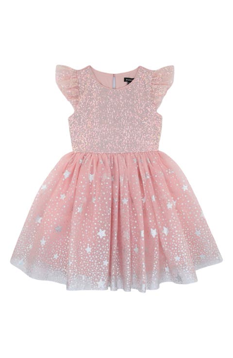 Kids' Sequin Star Party Dress (Little Kid)