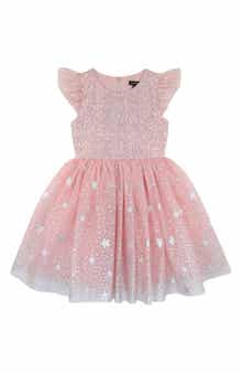 Zunie Kids' Sequin Star Party Dress