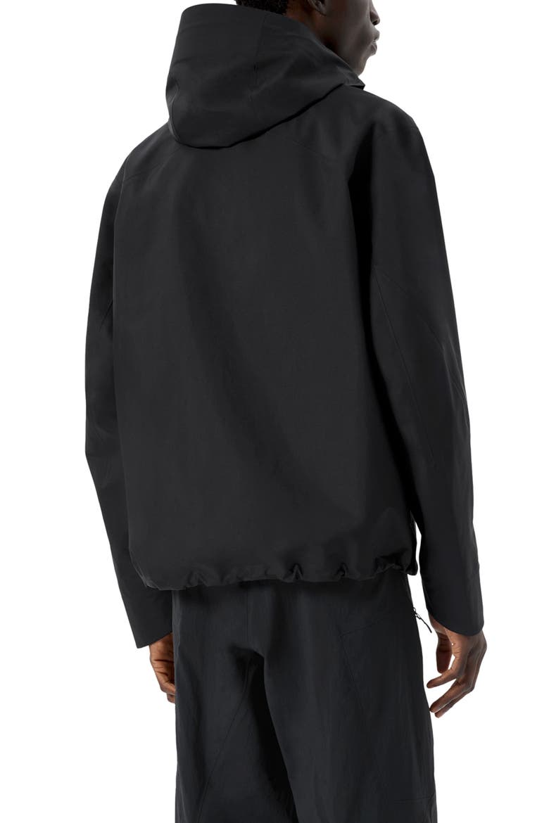 Arris Gore-Tex® Waterproof Hooded Jacket, Alternate, color, BLACK