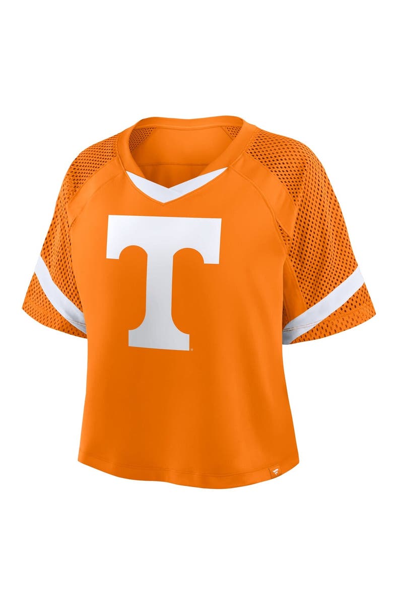 FANATICS Women's Fanatics Tennessee Orange Tennessee Volunteers Oversized Raglan V-Neck Fashion Jersey, Alternate, color,