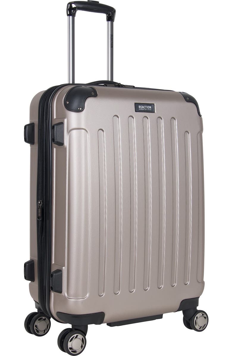 Kenneth Cole Reaction Renegade 28-Inch Lightweight Hardside Expandable Spinner Luggage, Alternate, color, Champagne