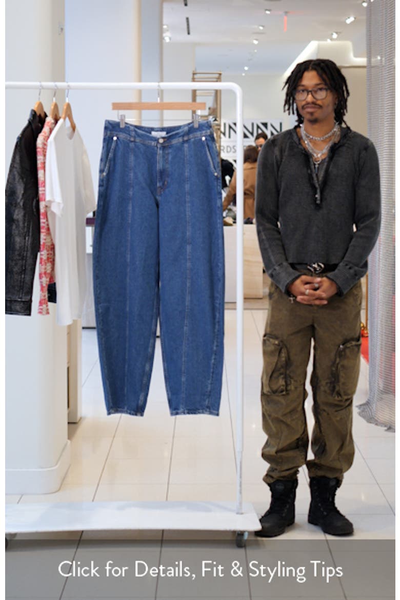 Bloom Cut Barrel Leg Jeans video