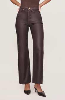 Karmine Refined SculptSystem Coated High Rise Wide Leg Jeans