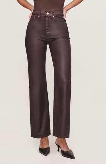 Karmine Refined SculptSystem Coated High Rise Wide Leg Jeans